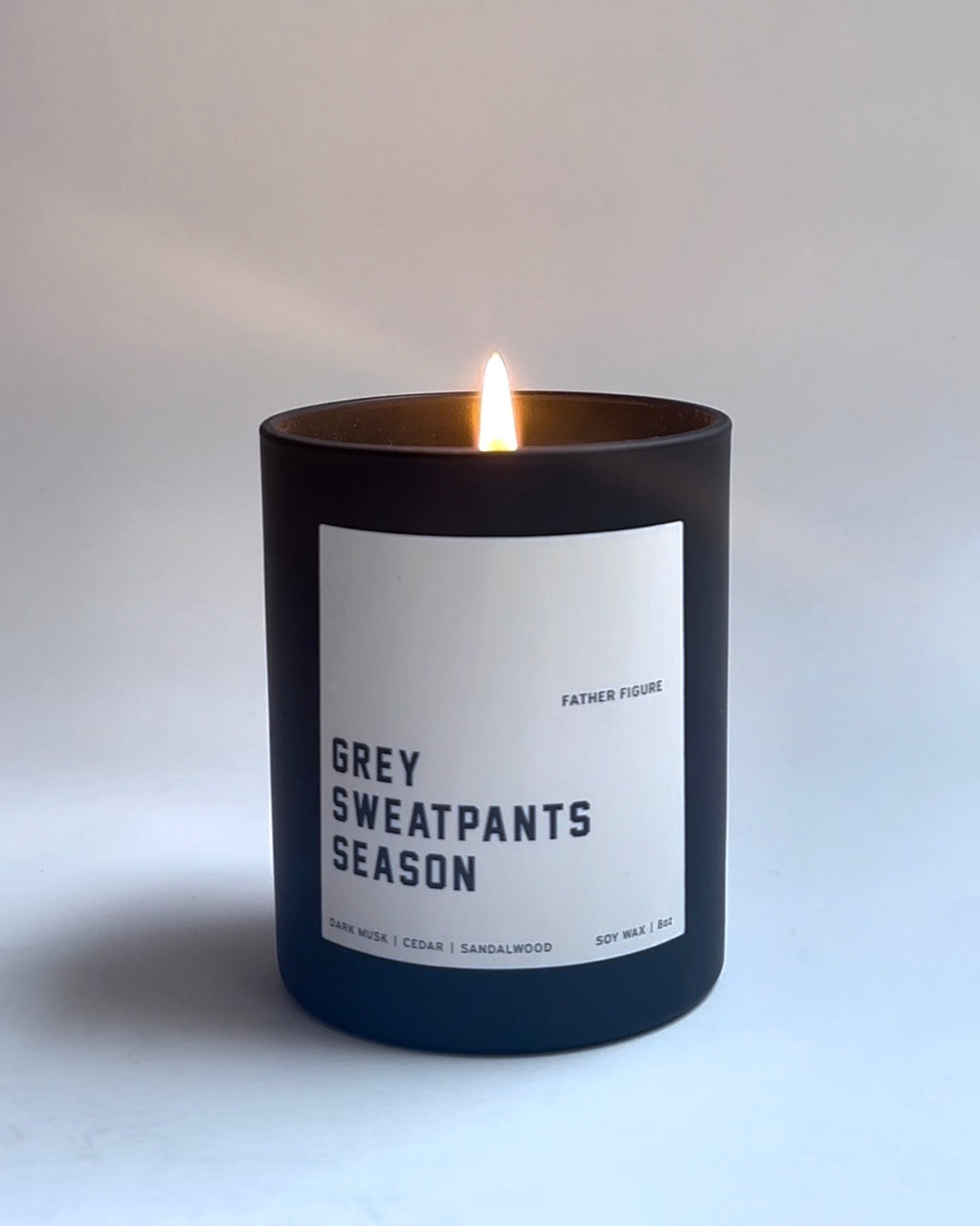 GREY SWEATPANTS SEASON | CANDLE